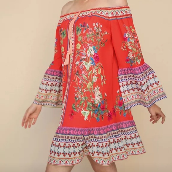 🌺🌺NWT Umgee Boho Dress🌺🌺 - Picture 2 of 8